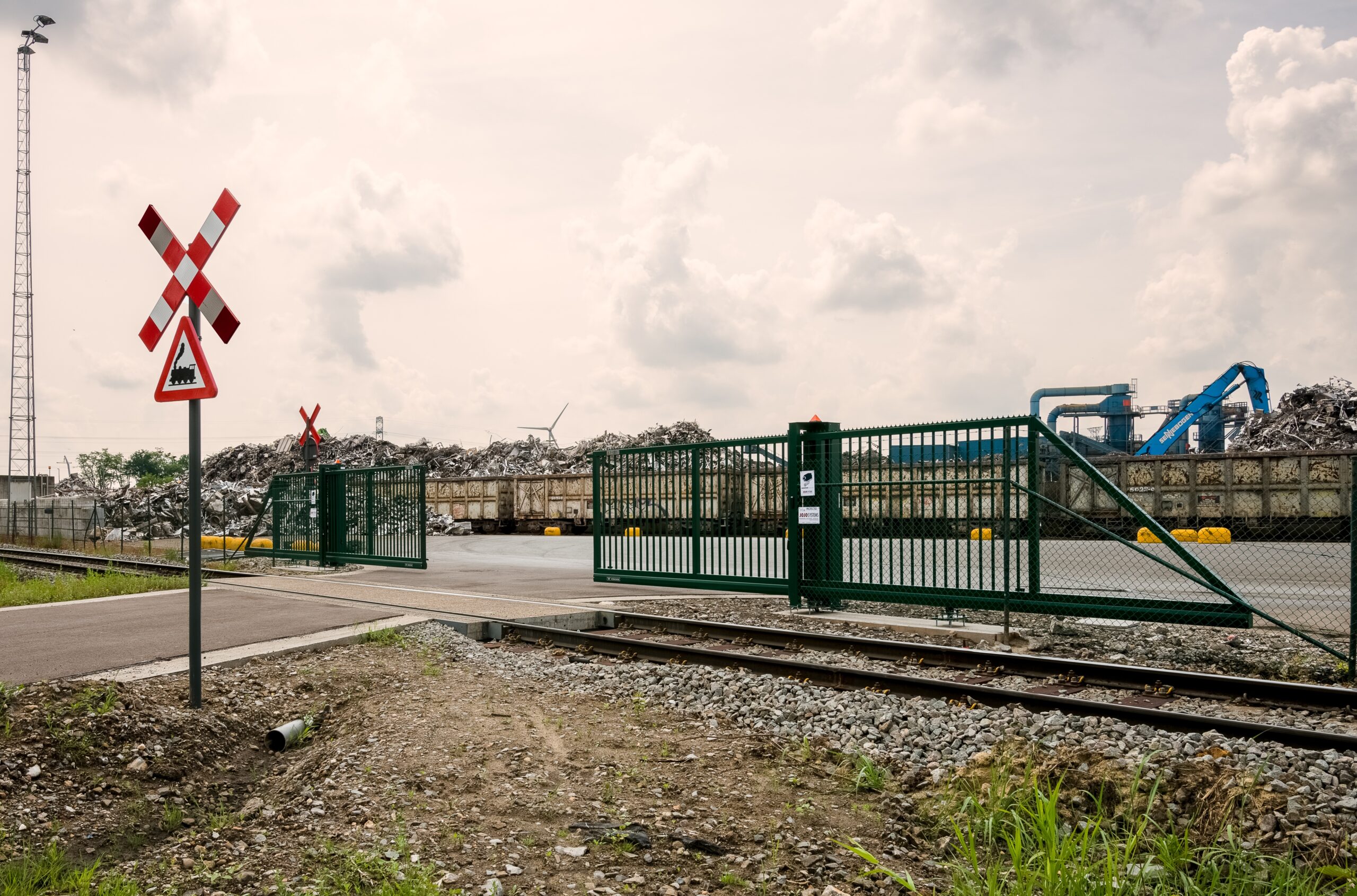 AW industriële schuifpoort - dubbel