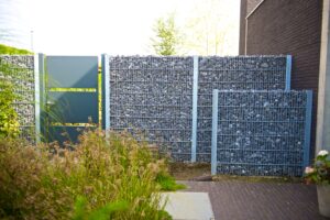 Steenhaag gecombineerd met AW 10.110 enkel poortje