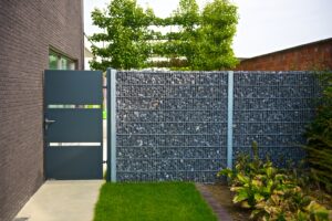 Steenhaag gecombineerd met AW 10.110 enkel poortje