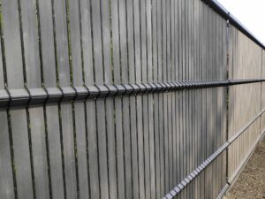 3D panelen met houtcomposiet lamellen - graphite black